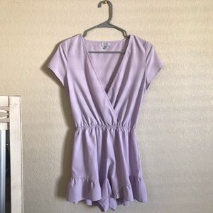 Tobi purple romper